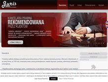 Tablet Screenshot of juris.pl